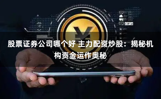 股票证券公司哪个好 主力配资炒股：揭秘机构资金运作奥秘